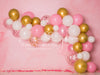 Pink and Gold Garland
