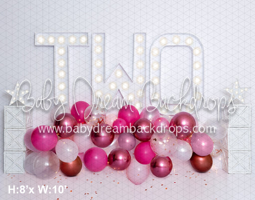 Pinky Party Balloons TWO (BA)