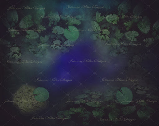 Pixie Hollow Pond Floor Fabric Drop