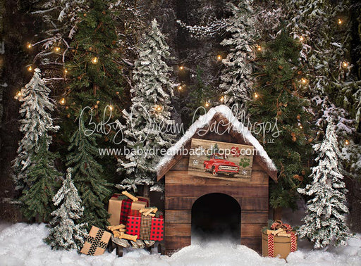 Place in the Pines for Pups - 6x8 - JA  