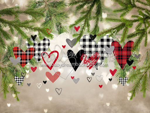 Plaid Crush in Pines - 6x8 - CC