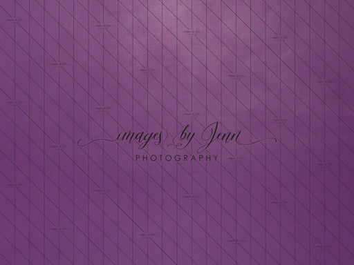 Plum Purple Floor Farbic Drop (JG)