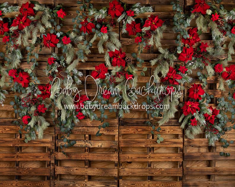 Poinsettia Pallets