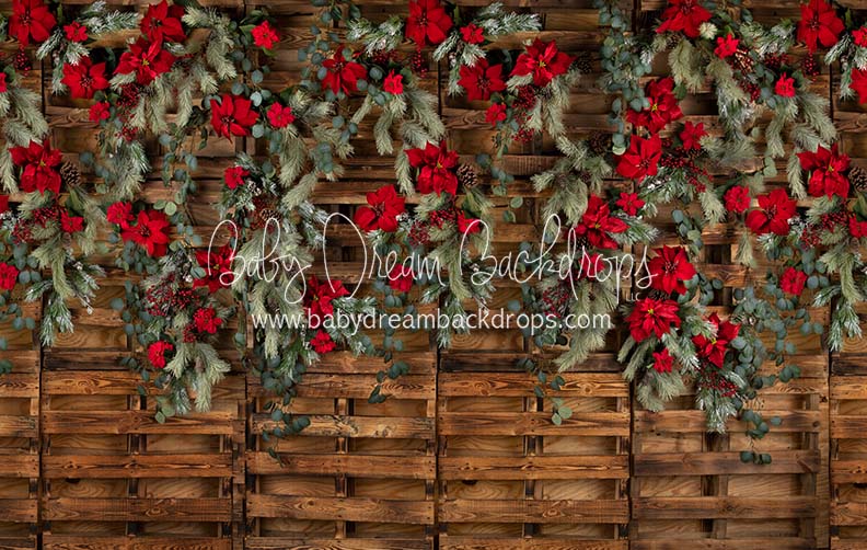 Poinsettia Pallets