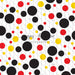 Polka Dot Pop Red Yellow