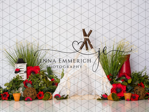 Poppies and Ladybugs