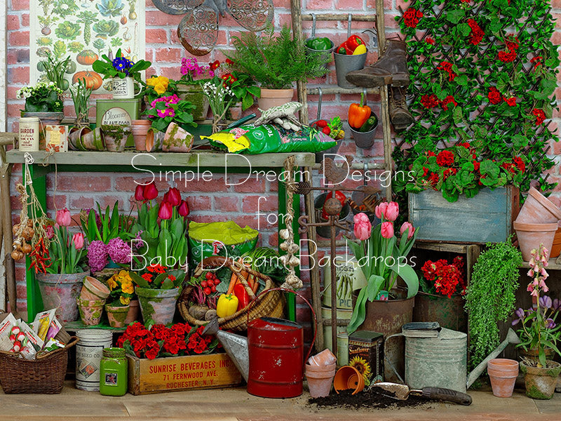 Potting Shed right 60hx80w - SD (fleece)