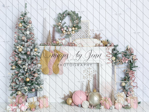 Pretty Pink and Gold Christmas