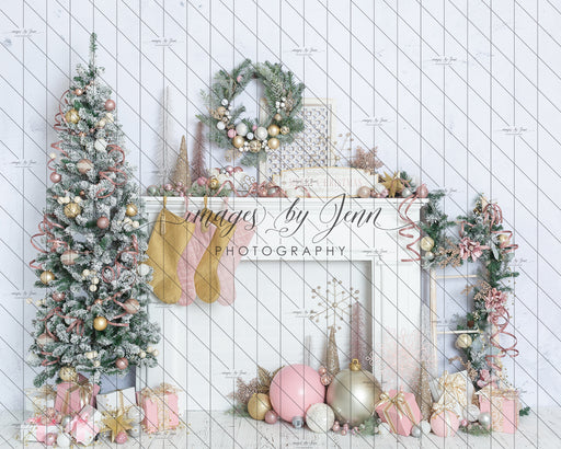 Pretty Pink and Gold Christmas