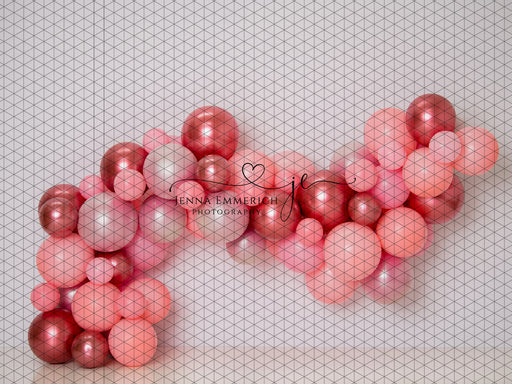 Pretty in Pink Balloon Garland (JE)
