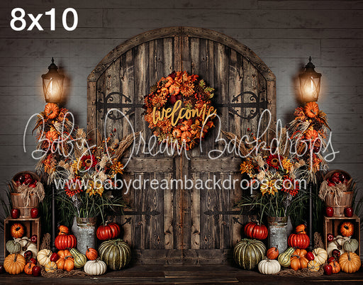 Pumpkin Entry to Fall 8x10