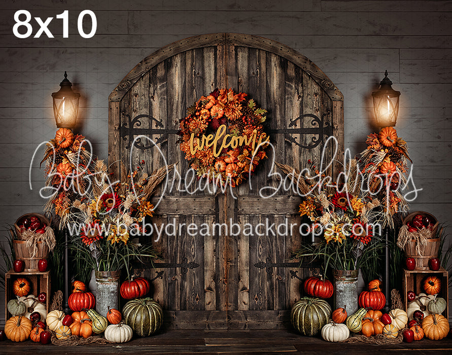 Pumpkin Entry to Fall 8x10