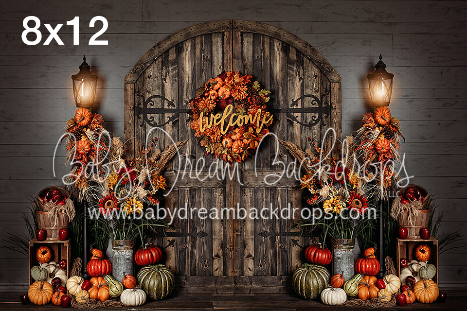 Pumpkin Entry to Fall 8x10