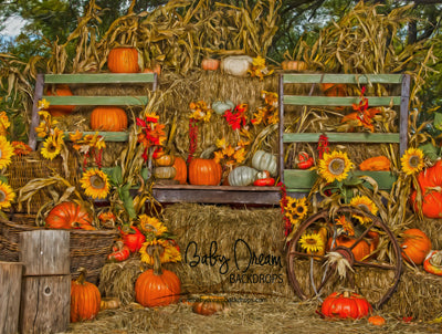 Pumpkin Patch Painted 60hx80w CS  