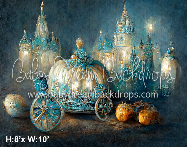 disney castle pumpkin carriage