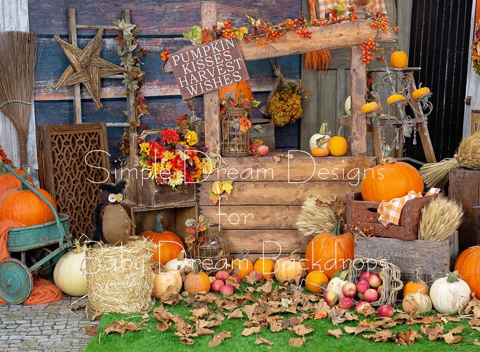 Pumpkin Corner Wagon