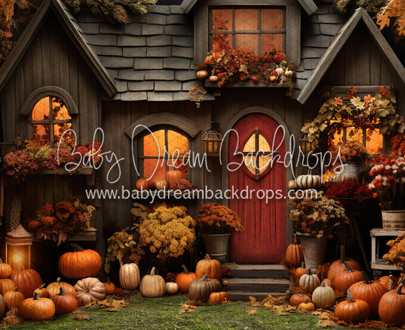 Pumpkin Cozy Cottage Grass (JA)