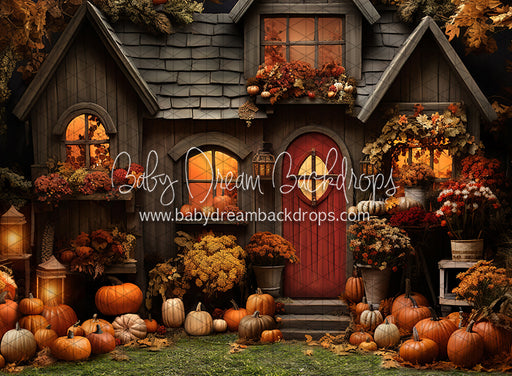 Pumpkin Cozy Cottage Grass (JA)