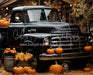 Pumpkin Delivery Black Truck (JA)