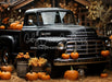 Pumpkin Delivery Black Truck (JA)