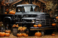 Pumpkin Delivery Black Truck (JA)