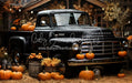 Pumpkin Delivery Black Truck (JA)