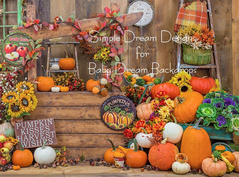 Pumpkin Stand Right 6x8 - SD  