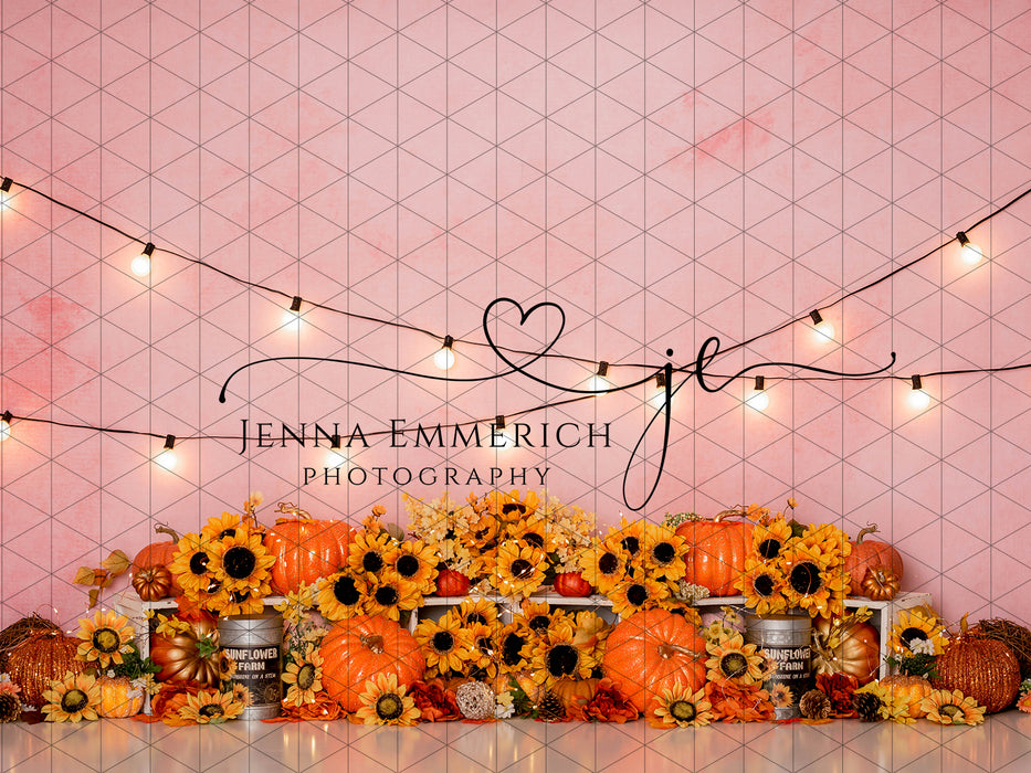 Pumpkins and Sunflowers