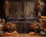 Pumpkins by the Barn Doors (JA)