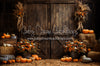 Pumpkins by the Barn Doors (JA)
