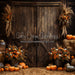 Pumpkins by the Barn Doors (JA)