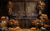 Pumpkins by the Barn Doors (JA)