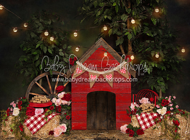 Pups Picnic - 60Hx80W - JA (Matte Fleece)