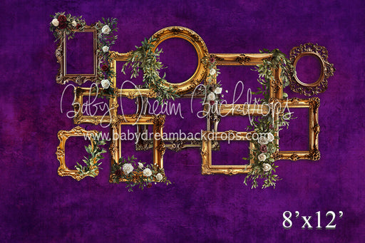 Purple Frame with Flowers (VR)