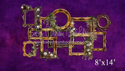 Purple Frame with Flowers (VR)