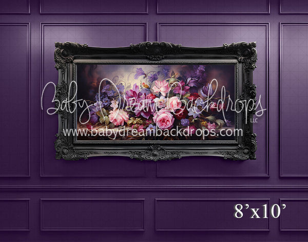 Purple Wainscott Lilac Wall (VR)