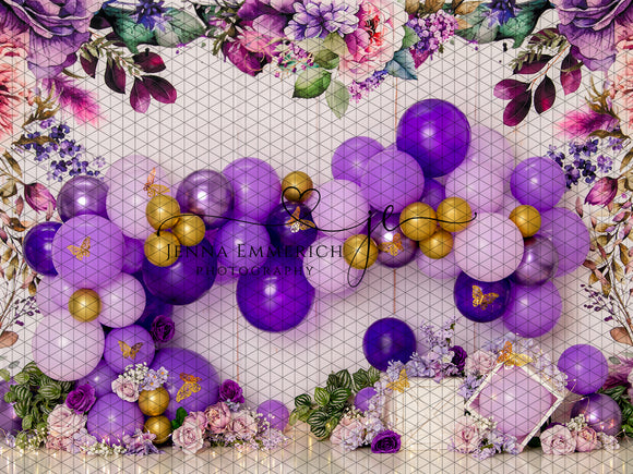 Purple Balloons and Wild Flowers (JE)