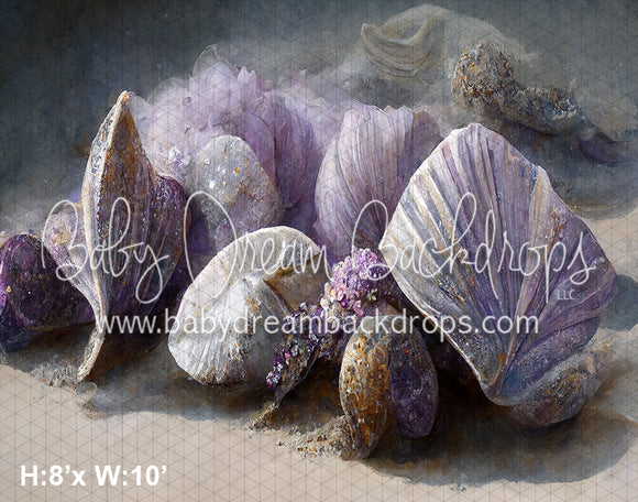 Purple Pretty Shells (SM)