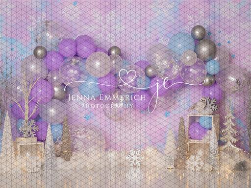 Purple Winter Wonderland 