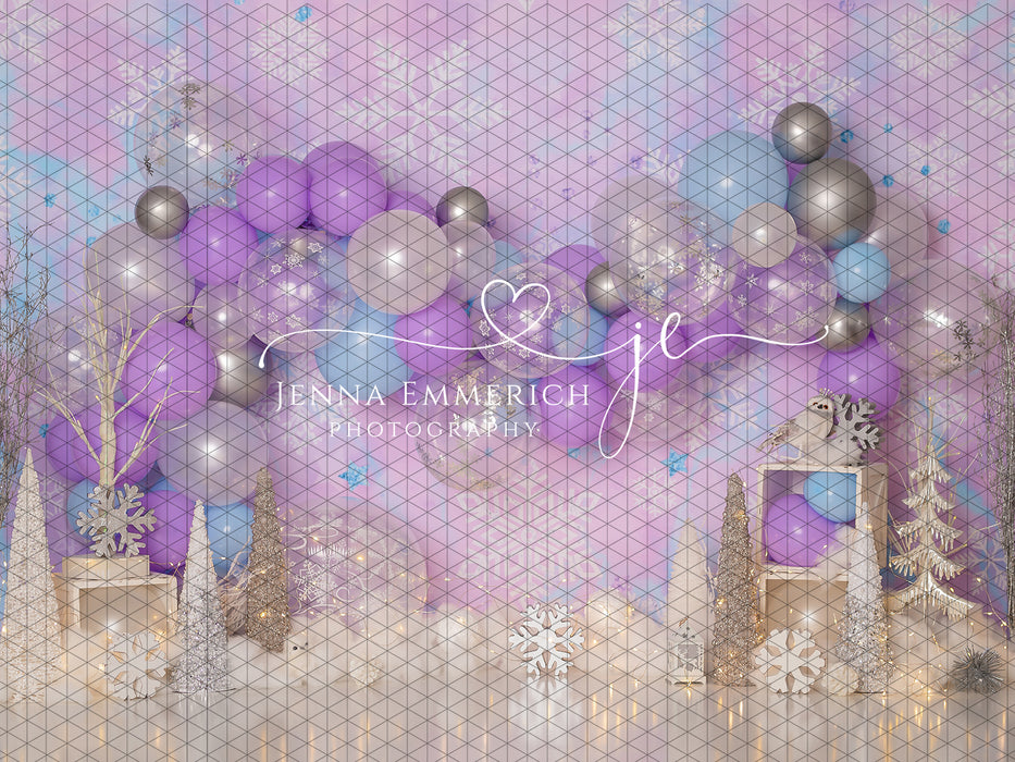 Purple Winter Wonderland 
