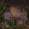Purple Paradise Forest - 8x8 - JA (Fleece)