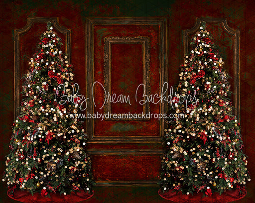 Queens Christmas Wall Trees (CC)
