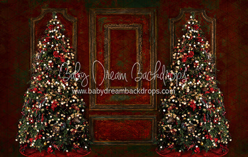 Queens Christmas Wall Trees (CC)