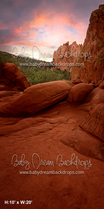 red rock garden sweep (LG) 