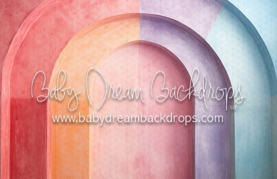 Rainbow Pastel Arches Right (MD)