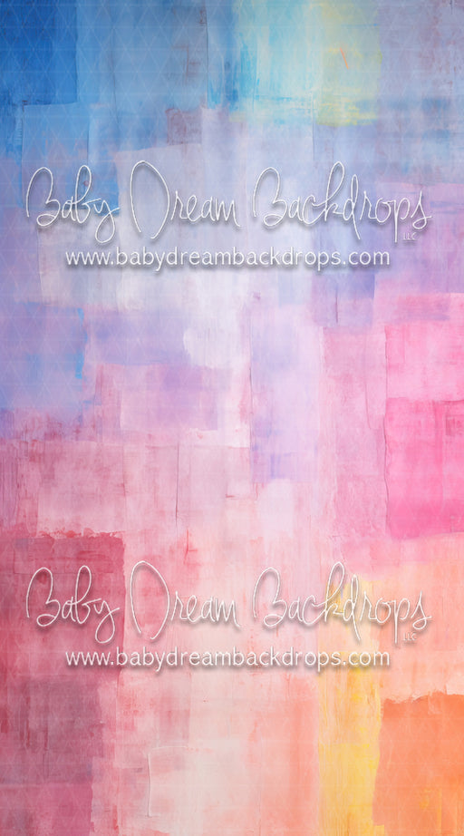Rainbow Pastel Texture 7 Sweep (MD)
