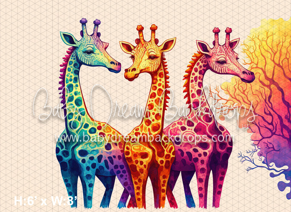 Rainbow Giraffes (MD)