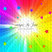 Rainbow Starburst Colored Stars (JG)