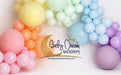 Rainbow Balloon Arch 5x8 DM