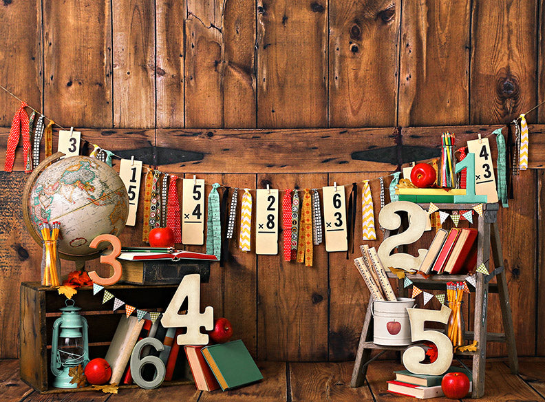 Reading Writing And Arithmetic JA Baby Dream Backdrops Reading writing and arithmetic ja baby dream backdrops